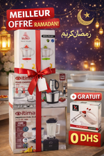 Pack ramadan ITIMAT / BLENDER PROFESSIONNEL , HACHOIRE PROFFESSIONNEL, PRESSE AGRUME + BATTEUR CADEAUX