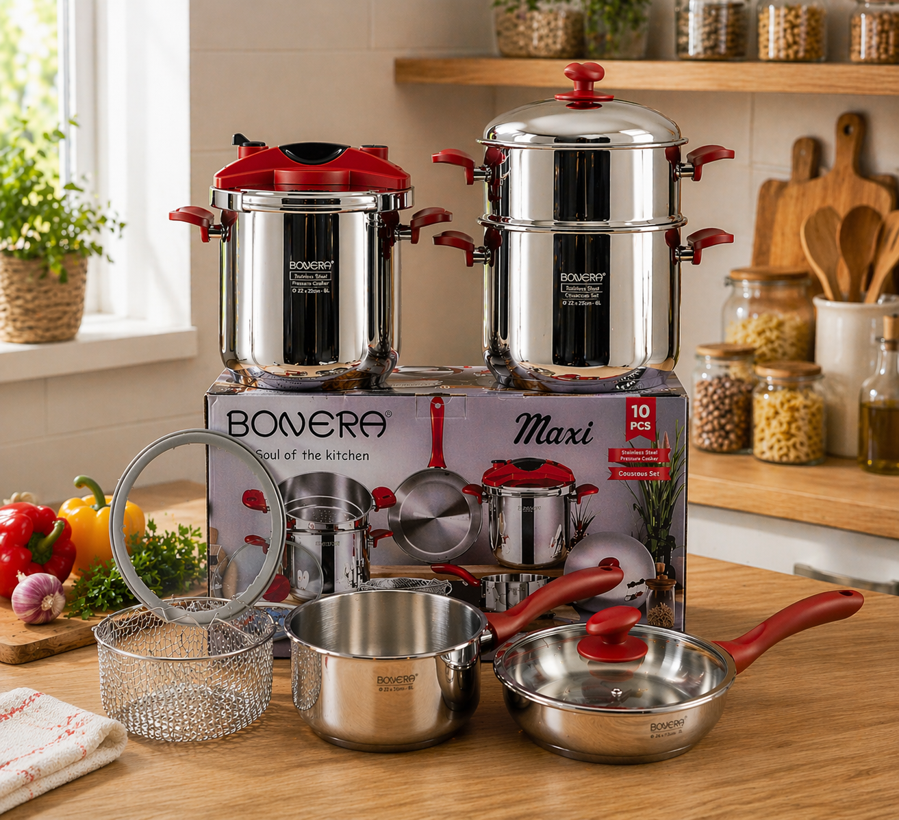 PACK COMPLET BONERA 10PCS