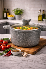 Casserol die cast aluminium pot Luxus original