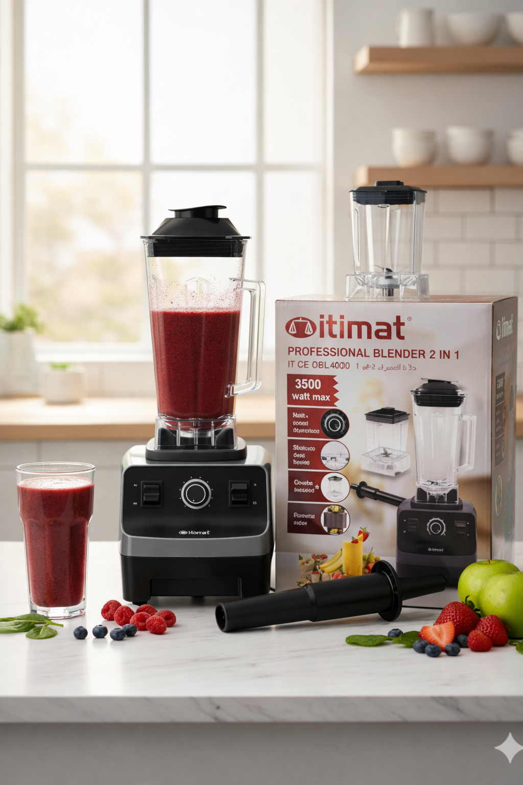 Blender 2 en 1 ITIMAT – Puissant, élégant et indispensable (Copie)t