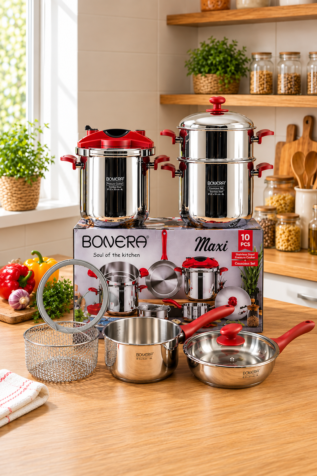 PACK COMPLET BONERA 10PCS